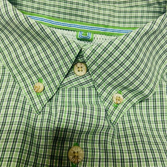 Ariat Shirt Pro Series Button Down Plaid Cotton Blend Long Sleeve Size XXL - Picture 9 of 14